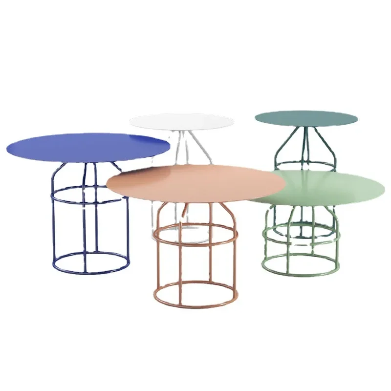 

Nordic small round ins Internet celebrity small coffee table, mini simple modern small apartment coffee table