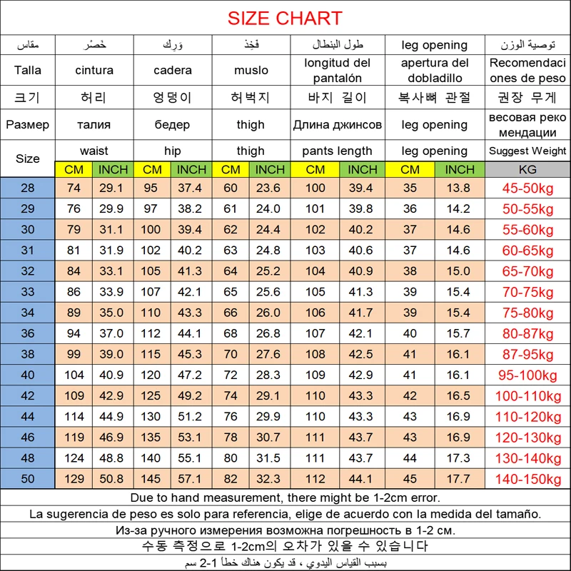 Plus Size Men's Denim Pants Spring Autumn Casual Black Trendy Jeans 42 44 46 48 50 Straight Cut Elastic Denim Male Long Pants