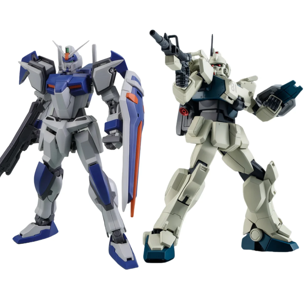 Bandai ROBOT Soul Regular Edition 304 Duel até Ver. A.N.I.M.E.&302 RX-79 (G) Ez-8 até Ez-8 Ver. AN.I.M.E. Anime feito à mão