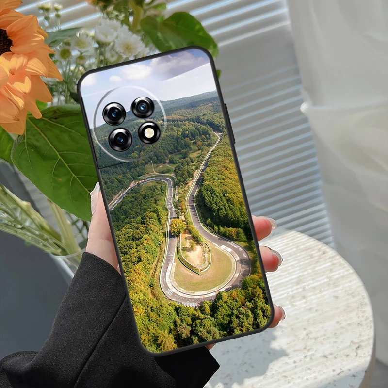 Green Hell Nurburgring Funda For OnePlus Nord 2 2T N10 N20 N30 CE 3 Lite OnePlus 10 Pro 8T 9R 10R 10T 8 9 11 Case