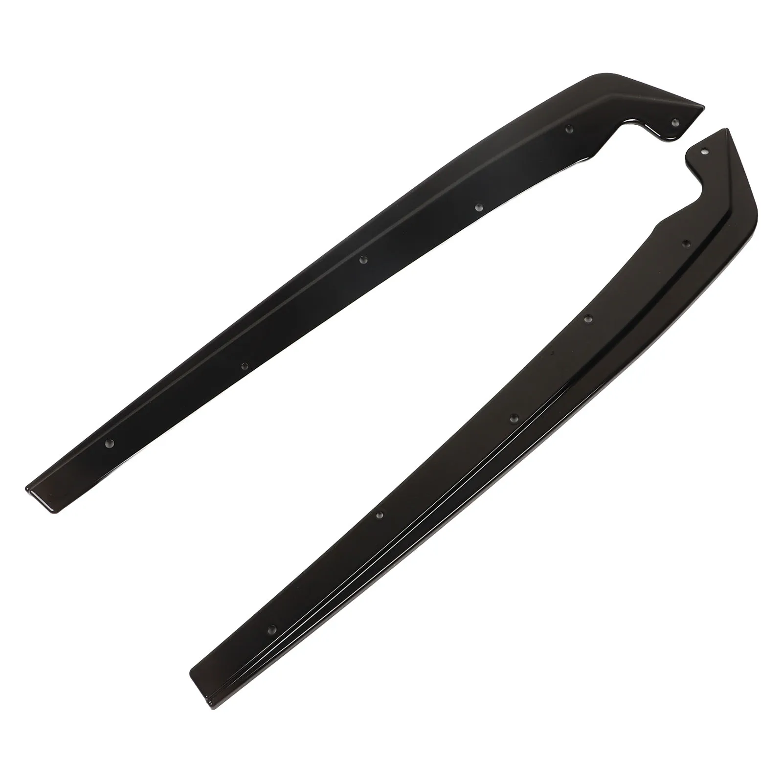 Glossy Black Rear Bumper Side Splitters Flaps for 5 Series G30 G31 M Sport 2017 2018 2019 2020 2021 2022 Car Accessories