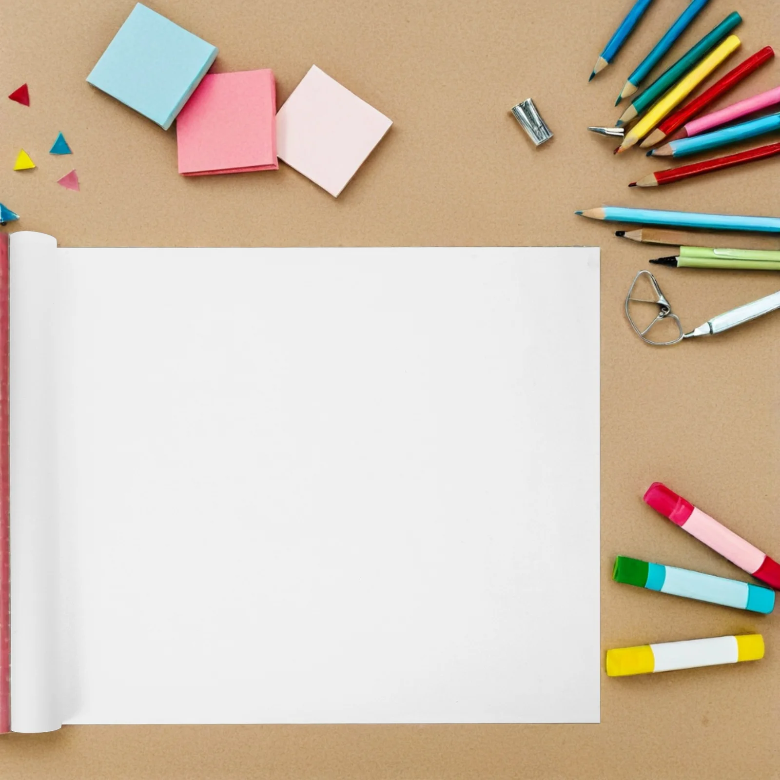 Rolo de papel de desenho, 2 peças, 45cm x 5m, papel de esboço em branco para pintura em aquarela, arte acrílica, artesanato, atividade, lápis suave e grosso