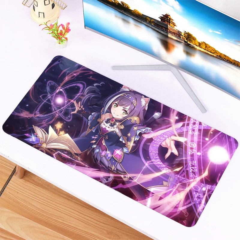 Anime Mousepad Princess Connect Re Dive Large Mouse Pad Gamer Cute Gaming Keyboard Mouse Mats Office Computer Table Desk Mat