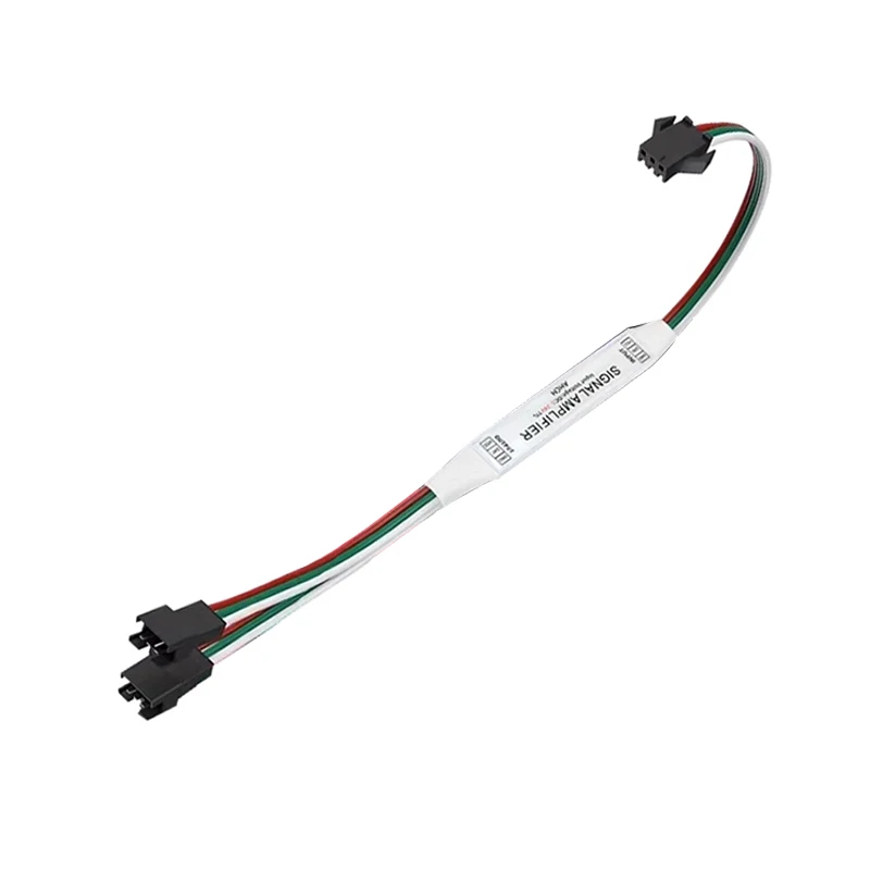 1PCS Multi-channel Flowing Running Light Colorful LED Strip Controller WS2811/2812B/16703 Synchronous Signal Amplifier