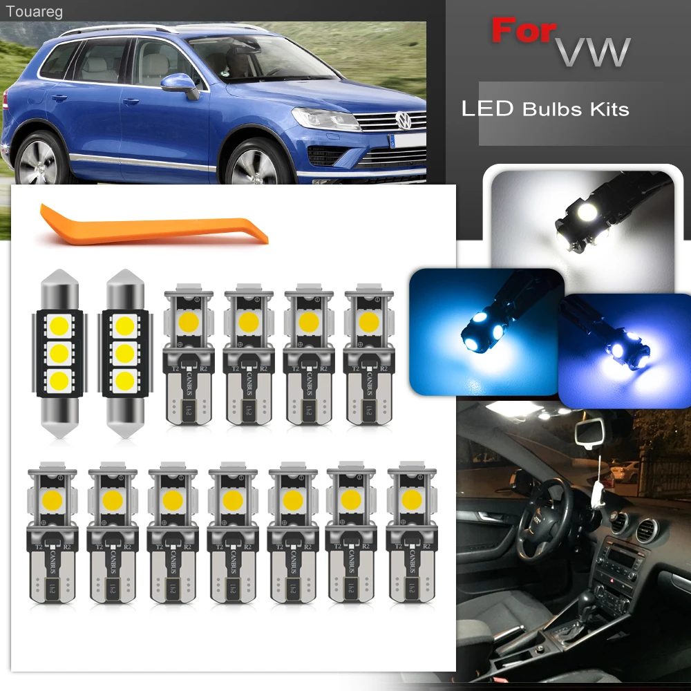 

Подходит для VW Touareg II тип 7P 2010 2011 2012 2013 2014 2016 2017 2018 Canbus интерьер интерьера детской лампы