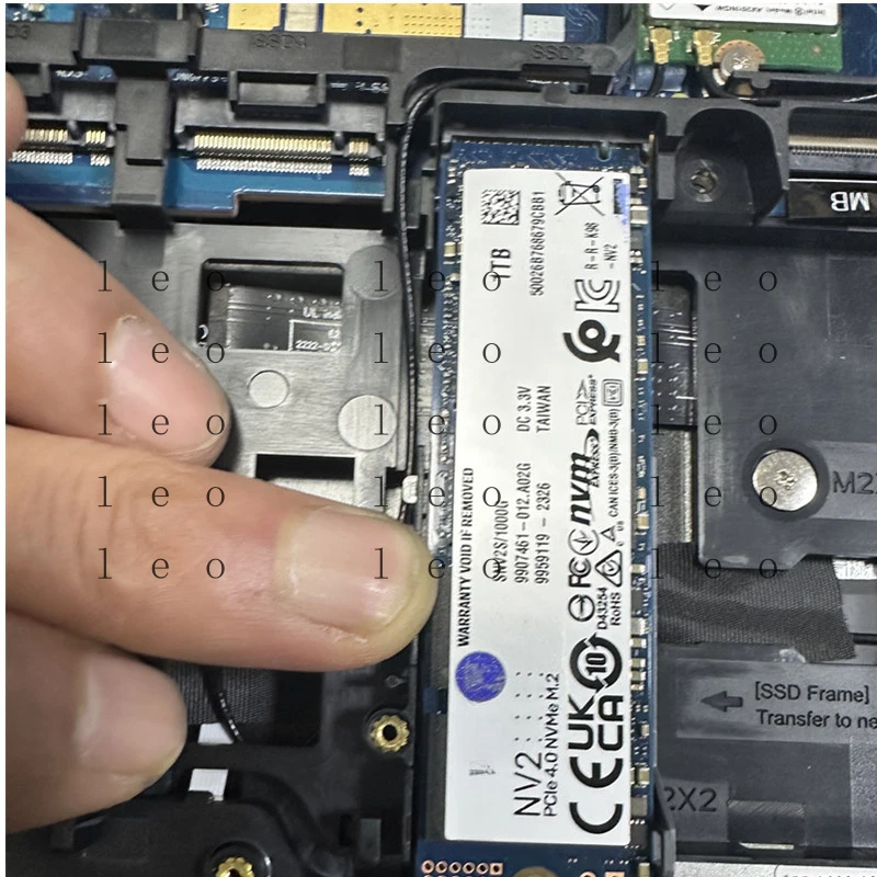 for Dell Precision 7770 7780 M7770 M7780 Laptop M.2 SSD Solid State Drive Mounting Bracket Expansion Bracket 01KN47 1KN47