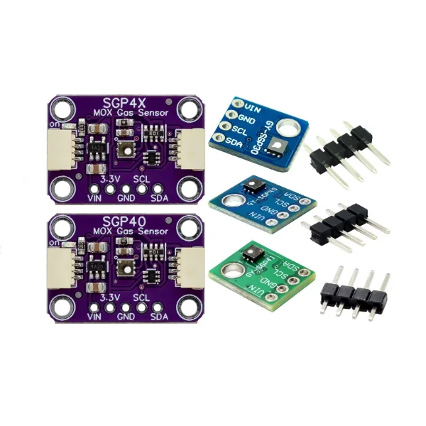 SGP30 SGP40 SGP41 TVOC eCO2 gas sensor carbon dioxide measurement formaldehyde module