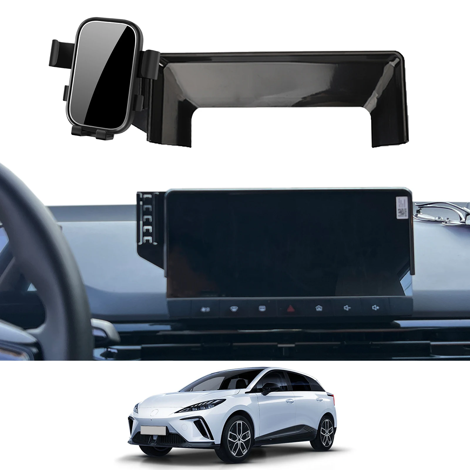 

Car Mobile Phone Holder for MG 4 MG4 2022-2024 EV GPS Bracket Navigation Stand Auto Accessories