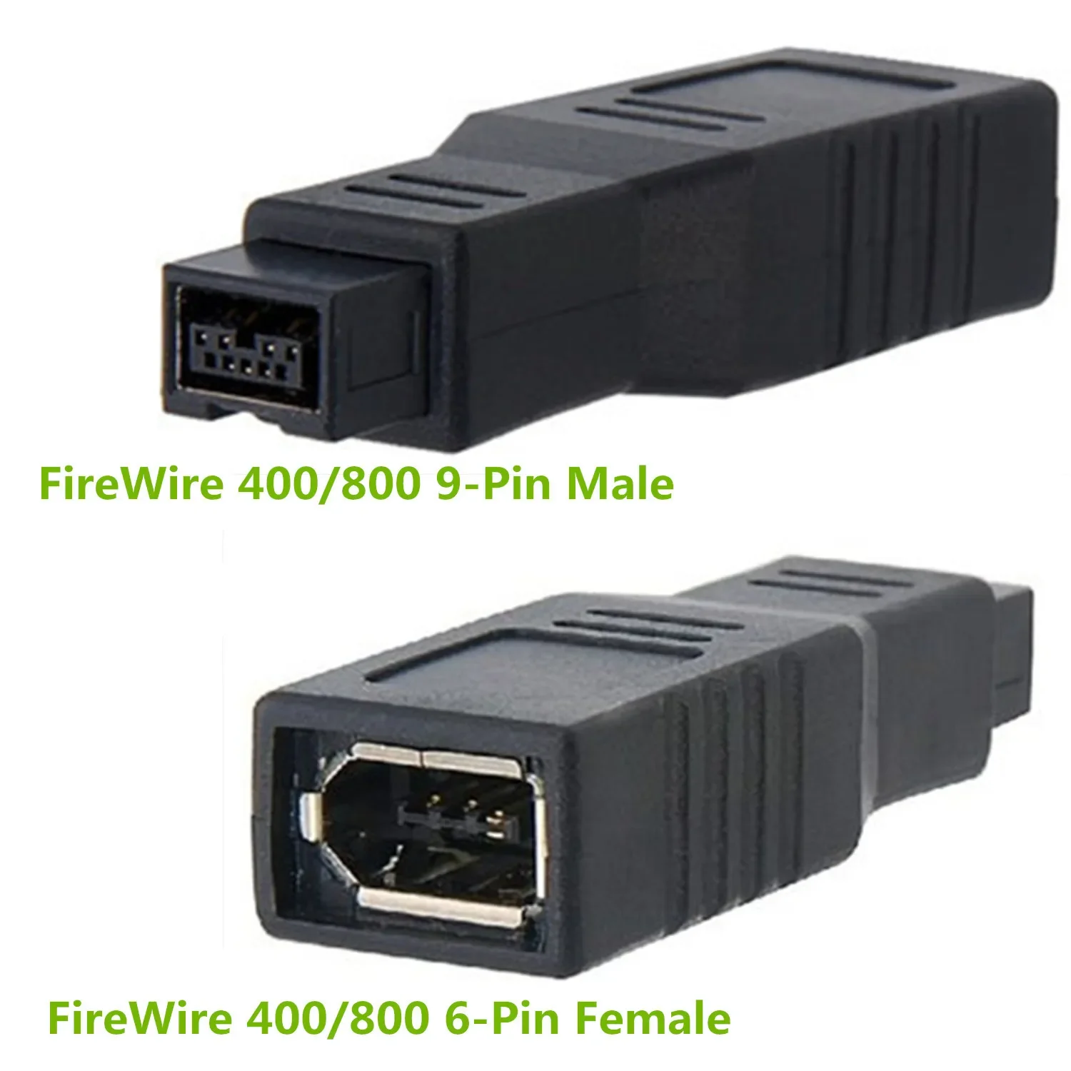 Firewire IEEE 1394 6Pin أنثى 9pin إلى 6pin USB 2.0 ذكر محول كاميرا الهواتف المحمولة مشغل MP3 الماسح الضوئي محول محول