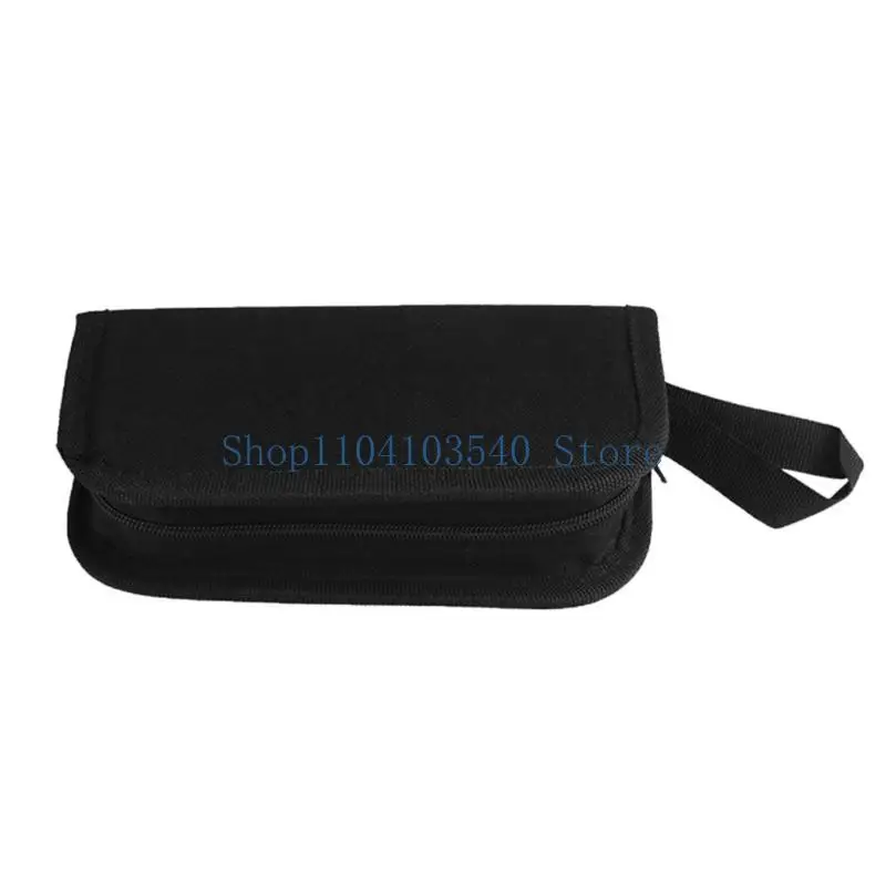 02DC Small Tool Bags with Zippers Waterproof Oxford Cloth Tool Bag Portable Hand Multipurpose Heavy Duty Tool Pouch Bag