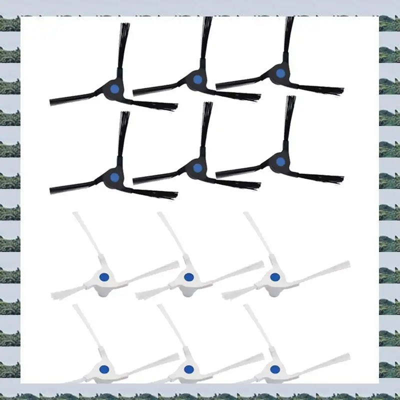 

12PCS Accessories Side Brush For Ecovacs Deebot X2 / X2 Pro / DEX86 Robot Vacuum Cleaner Washable Side Brush