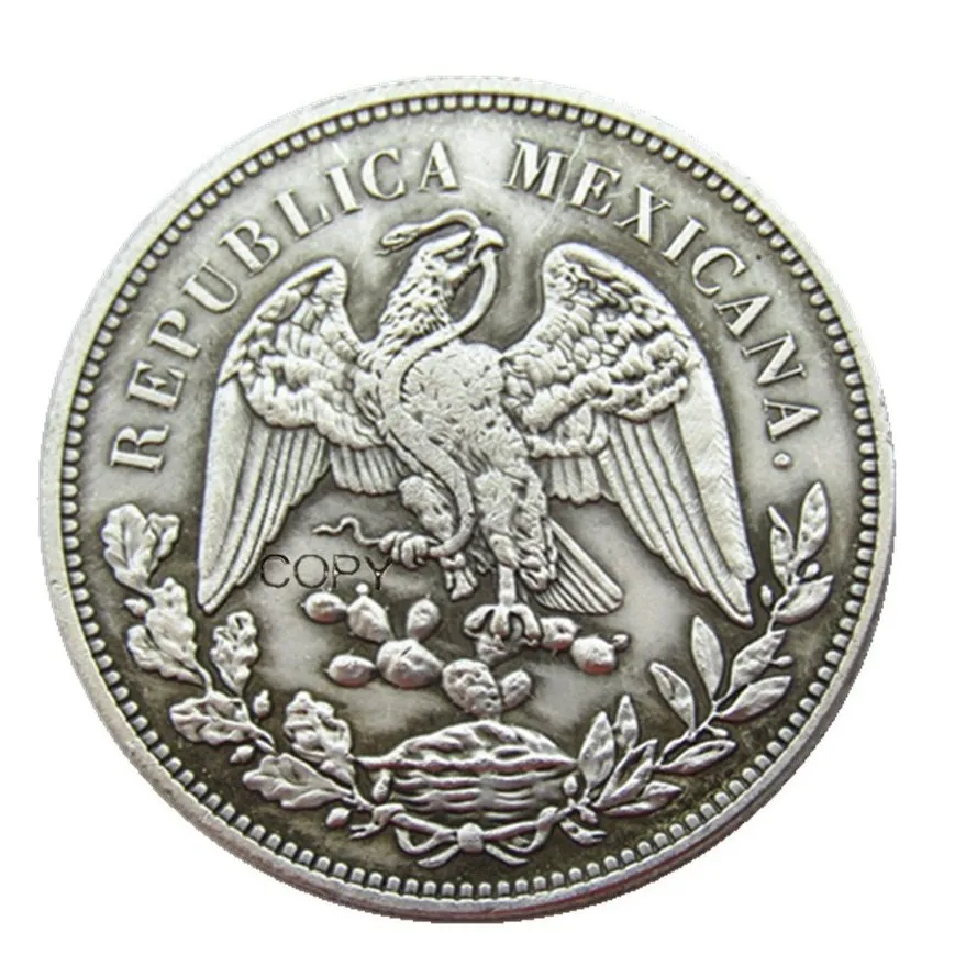 Mexico 1 Peso 1899 1901 1902 1904 1908 1909 Date for Choice Silver Plated Copy Coins