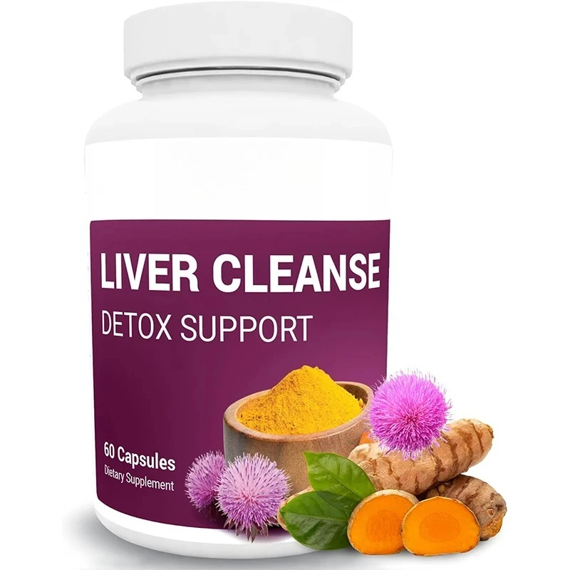 Liver Cleansing Capsules Contain A Unique Mixture Of Bovine Bile And Folate - Including Black Pepper And Choline - 60 Capsules