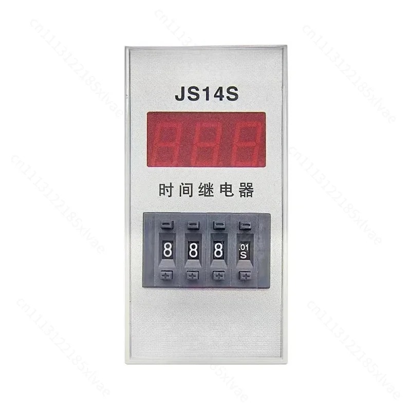 Industrial Timing Control Component JS14S 3-Digit Digital Time Relay 0.01S-999H AC24V AC220V AC380V