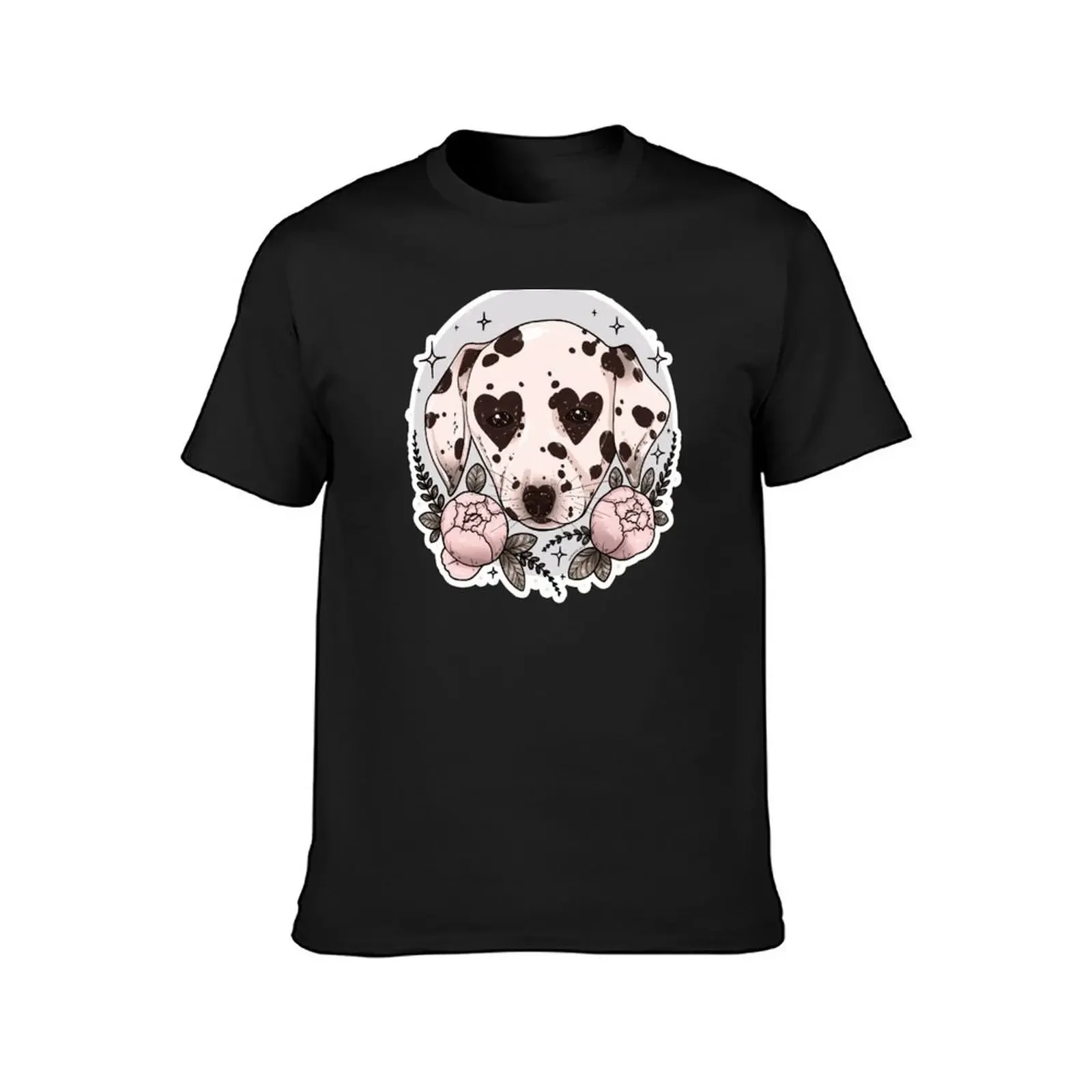 dalmatian dog T-Shirt heavyweights plus size clothes oversizeds quick-drying heavy weight t shirts for men