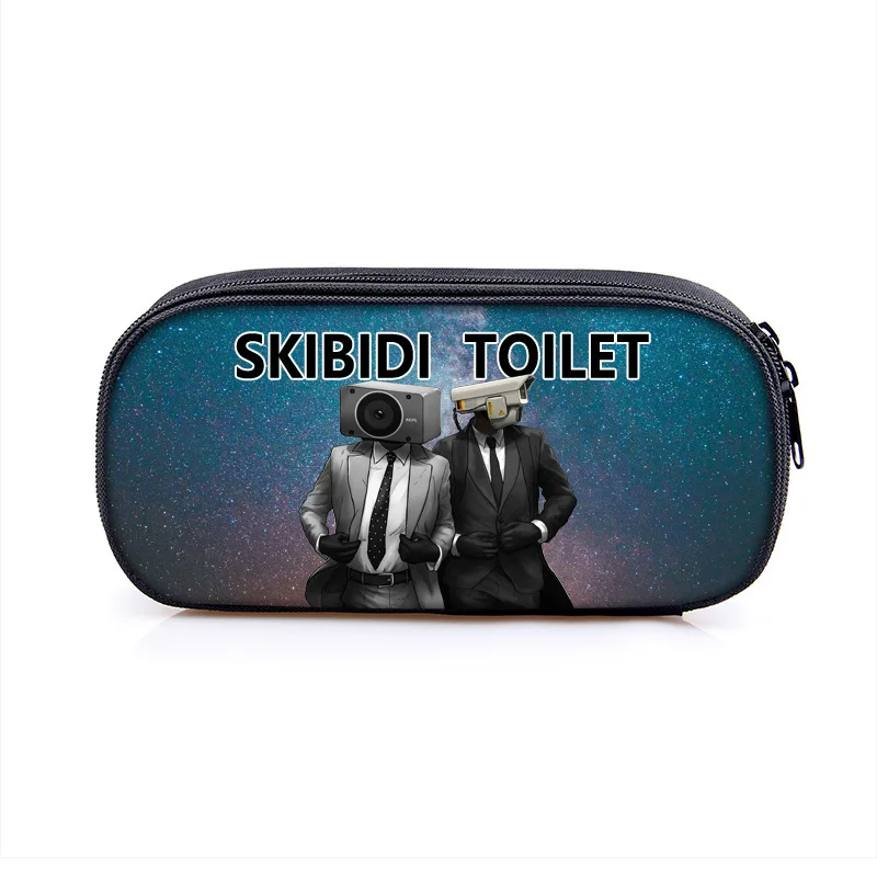 Skibidi Toilet Pencil Bag Skibidi Toilet Bag Speaker Man Tv Man Camera Man Cameraman Boss Bag Pencil Case For Students