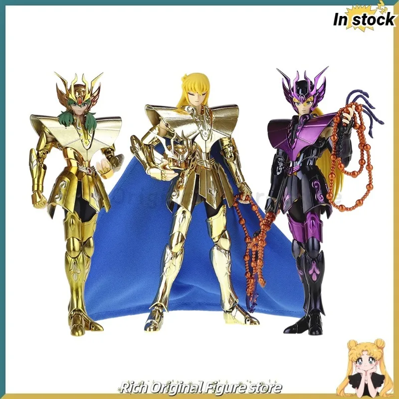 【MST】Saint Seiya Myth Cloth EXM Virgo Shaka Andromeda Shun Head 24K Hades/Dark Gold Knights of The Zodiac Models Figures