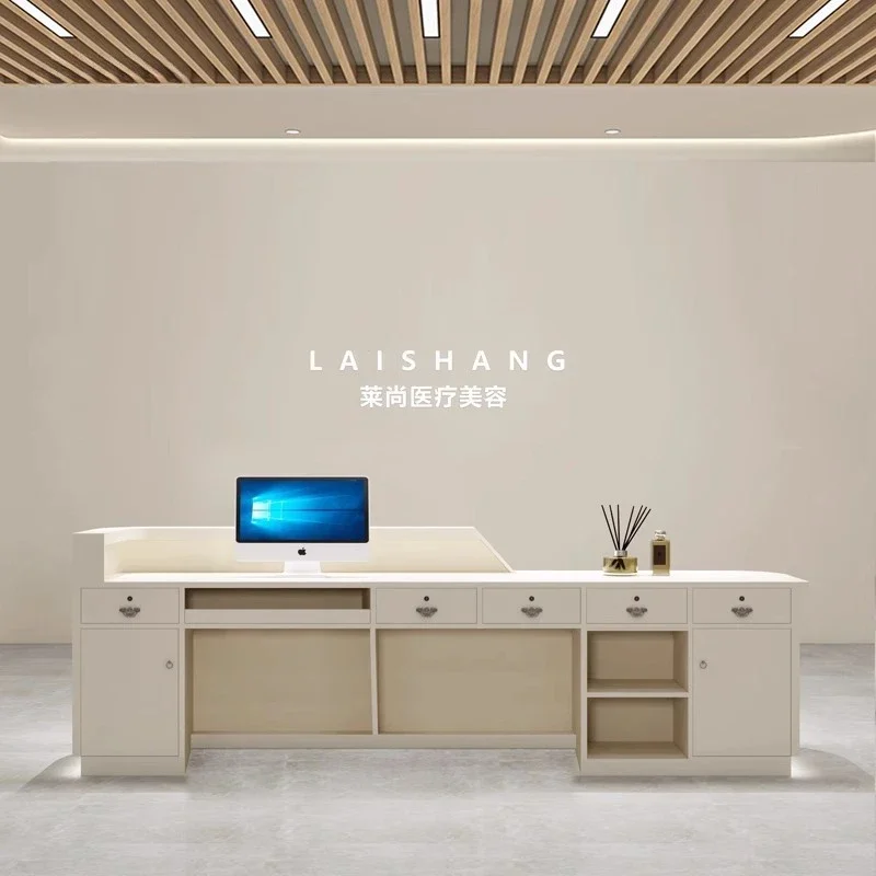 مكتب استقبال للشركة الحديثة البسيطة، مؤسسة التدريب، مكتب المعلومات، صالون التجميل، عيادة الأسنان، بار فاخر للأظافر #6