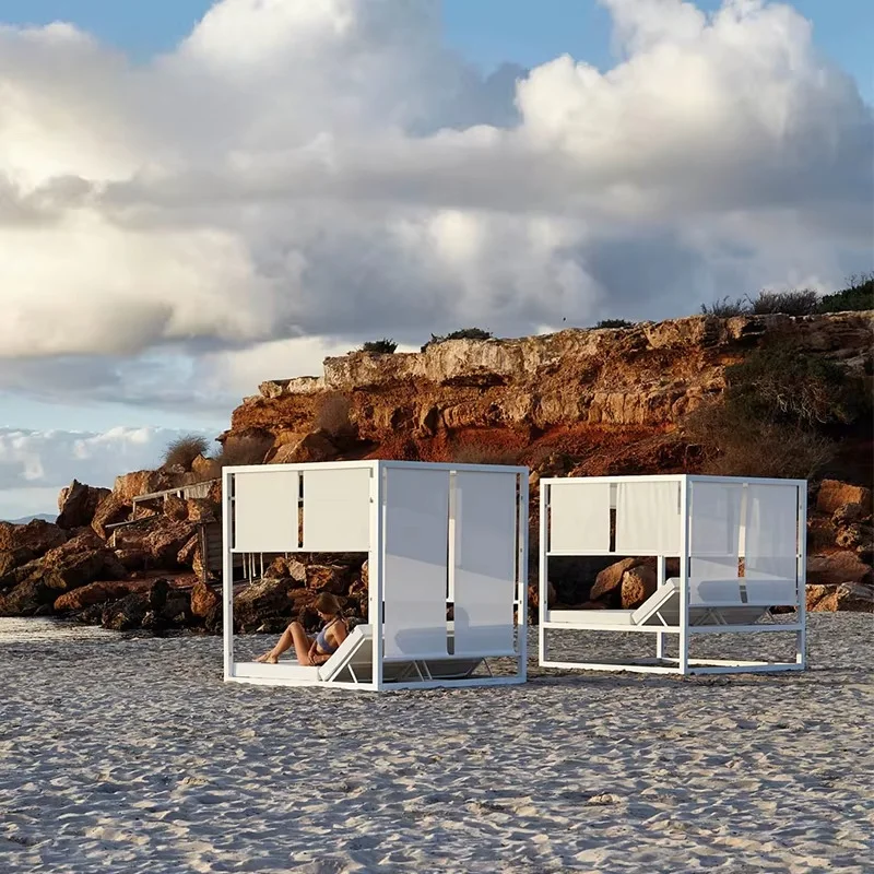 سرير نهاري خارجي فاخر عالي الج - مراجعة Outdoor Daybed Furniture وسعره