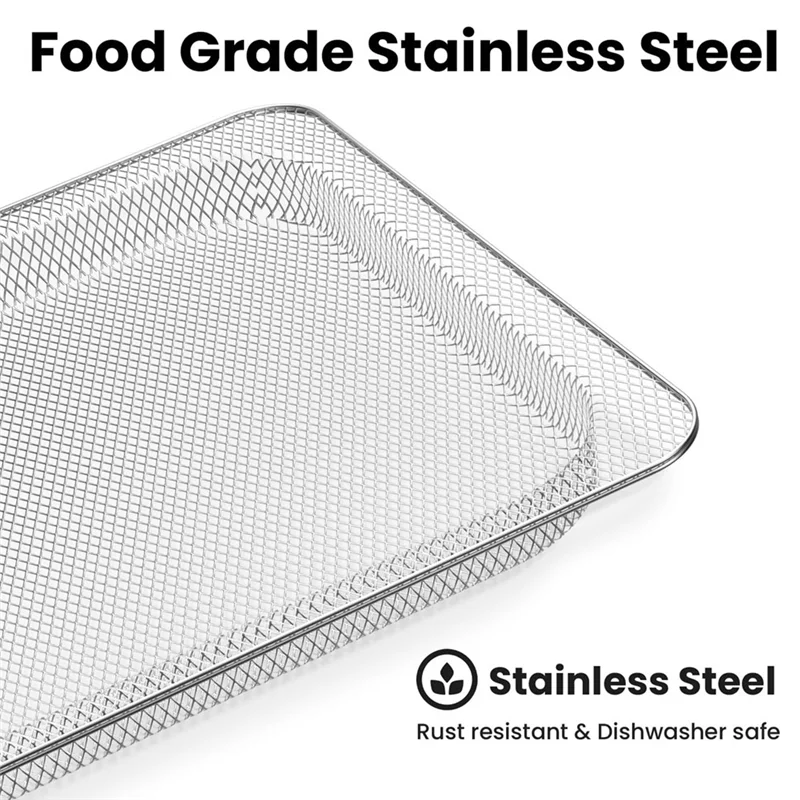 

ABWR-Air Fryer Basket For Ninja Foodi Air Fryer Accessories,Stainless Steel Tray For Ninja Foodi SP100, SP101B1, SP101C