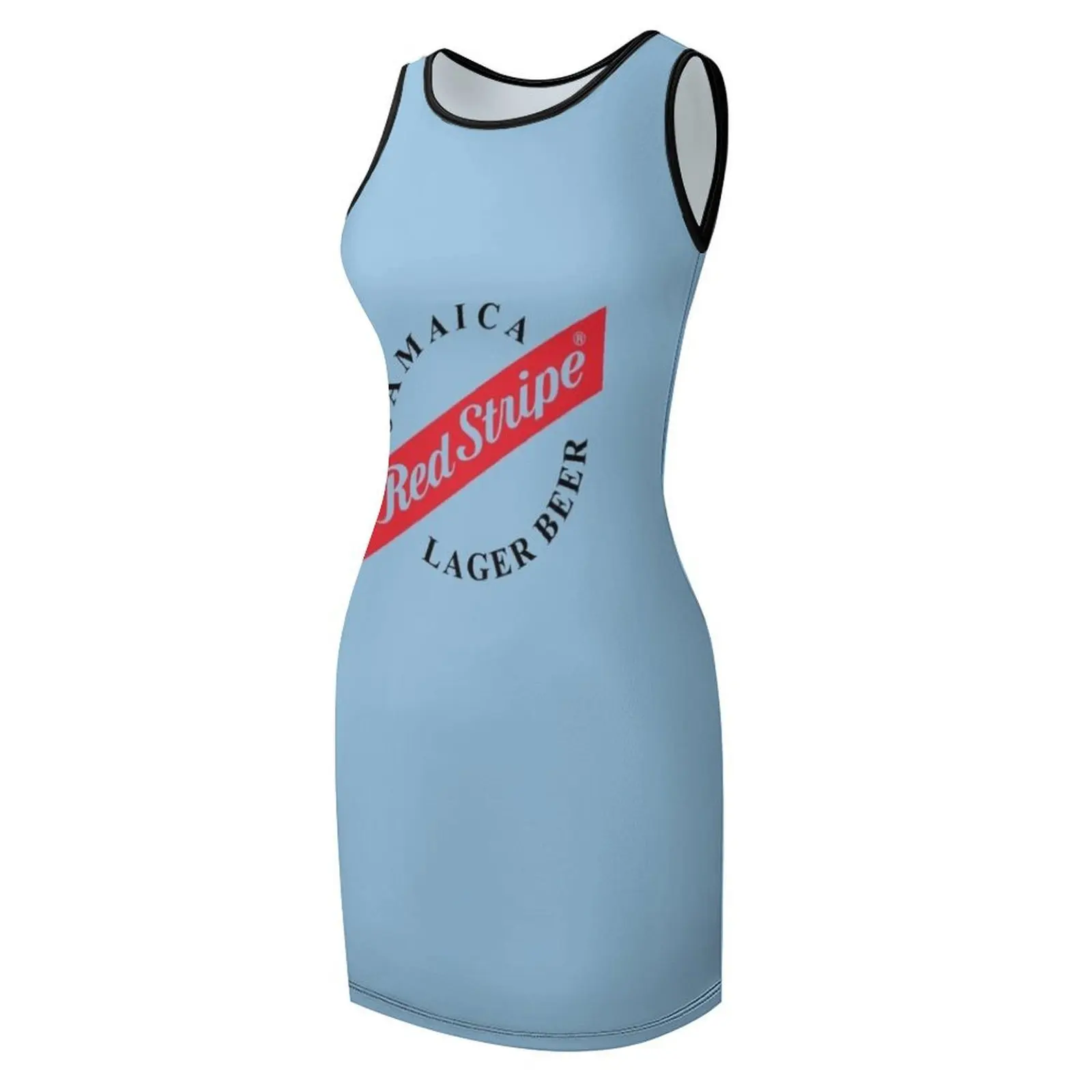 Jamaica Red Stripe Classic T-Shirt Sleeveless Sundress dress women summer 2025 women party dresses Dance dresses