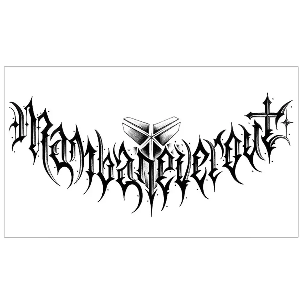 

Dragon Temporary Tattoo Stickers Semi-Permanent Waterproof Dragon Head Stickers Long Lasting Anti Sweat