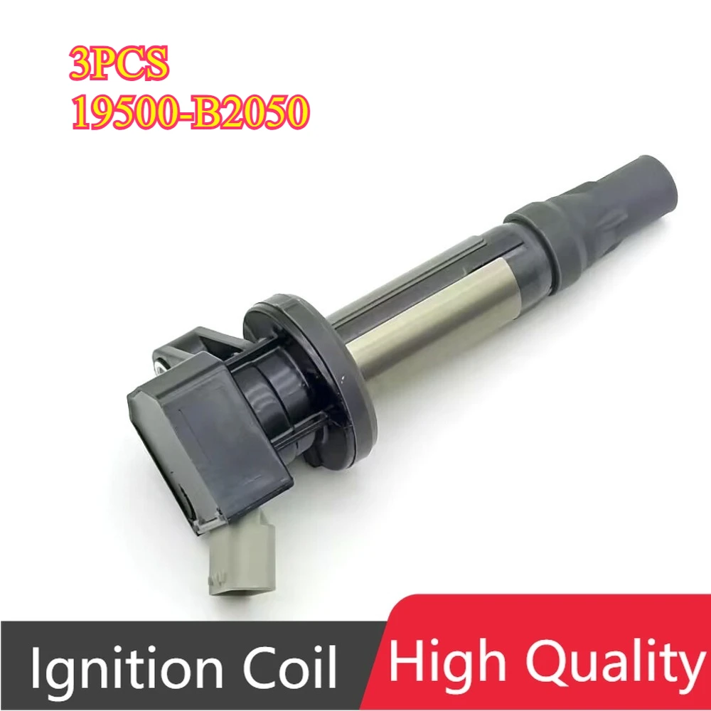 

3Pcs 19500-B2050 19500B2050 19500 B2050 Ignition Coil for Daihatsu Tanto L375S Miraco Core Samber WakeLA700S LA710S CAST