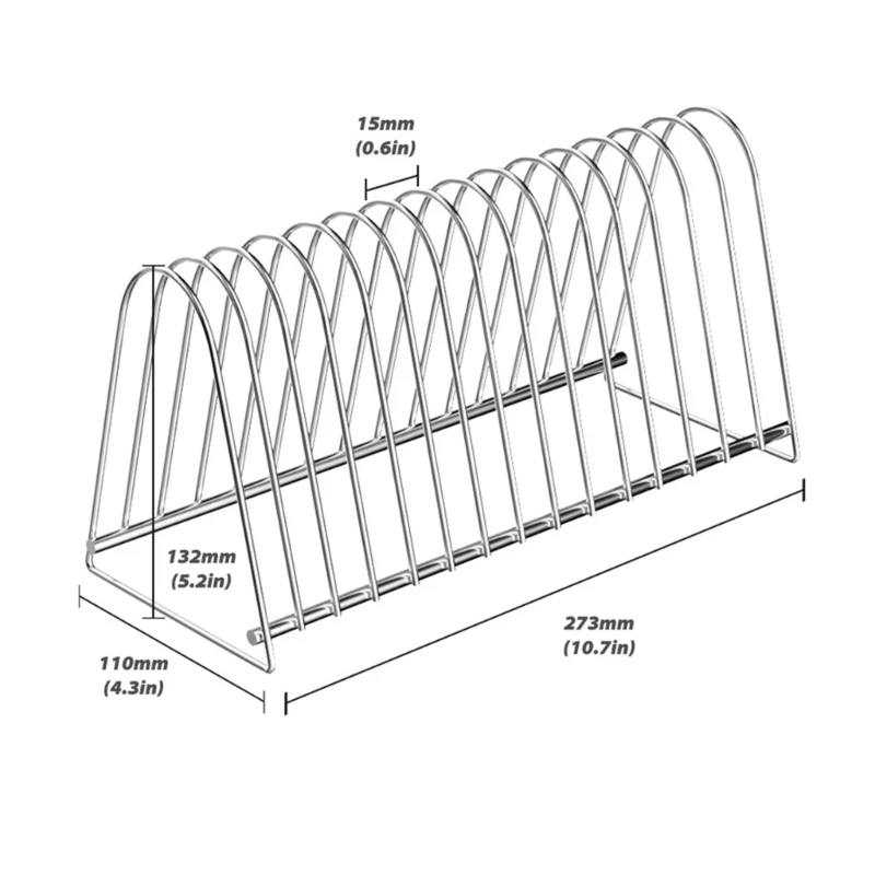 حامل سجل الفينيل المعدني 15 فتحة ل 7 و 12 بوصة ألبومات لموسيقى مروحة