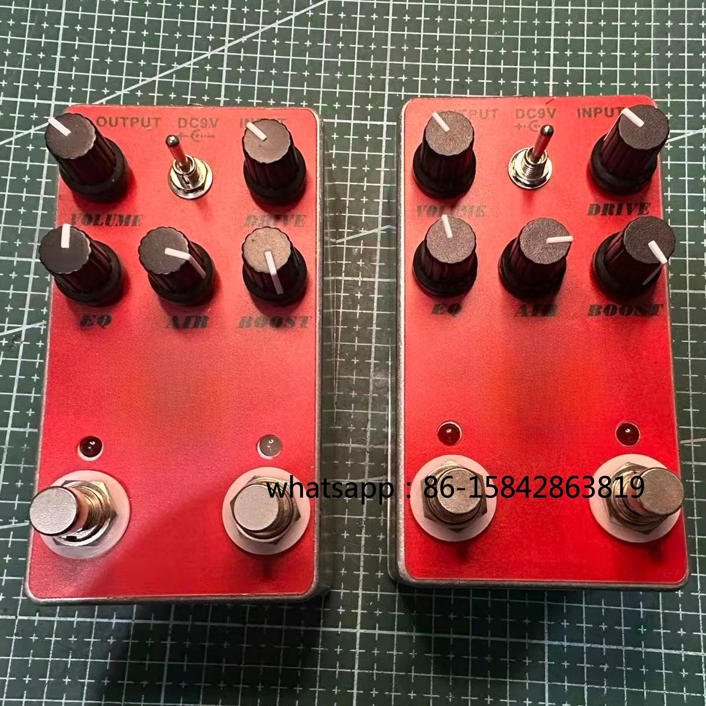 Distortion High Gain Monolithic Effect Handmade Double Staple DIY Making Kit Finished
