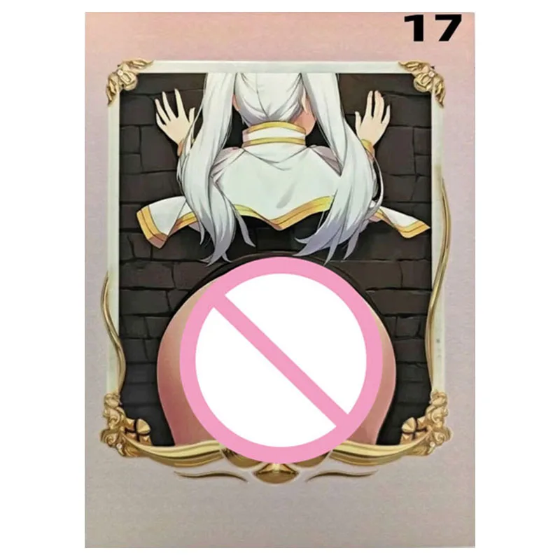 Tarjeta coleccionable PR rara de la historia de la diosa del Anime Kamisato Ayaka Nakano Miku Yae Miko Frieren Fubuki juguetes para niños regalo de cumpleaños