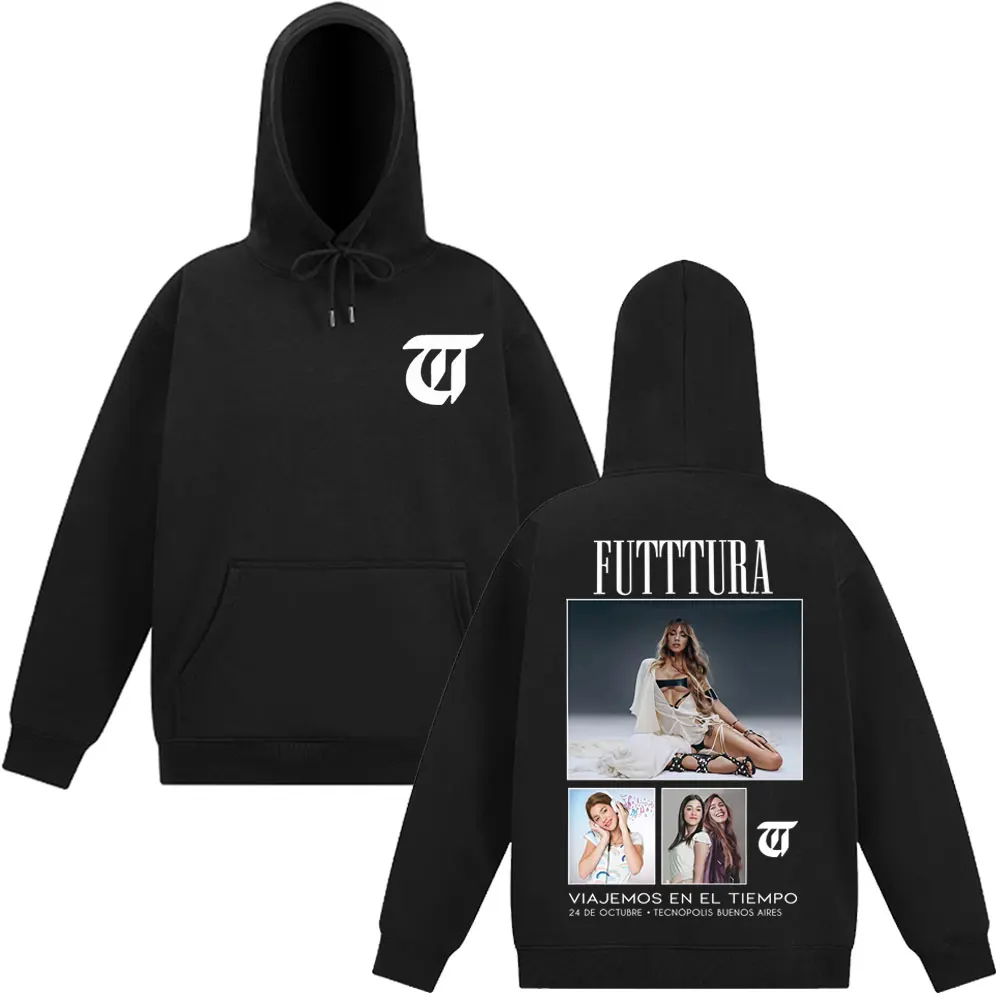 

Singer TINI STOESSEL Futtura Album 2025 Tour Толстовка для мужчин и женщин Эстетические модные толстовки с длинными рукавами Свободный пуловер в стиле Харадзюку