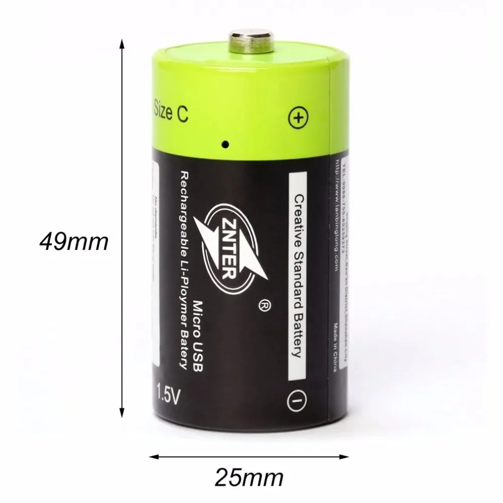 1.5V 3000mAh USB rechargeable battery suitable for medical equipment C-type rechargeable lithium battery