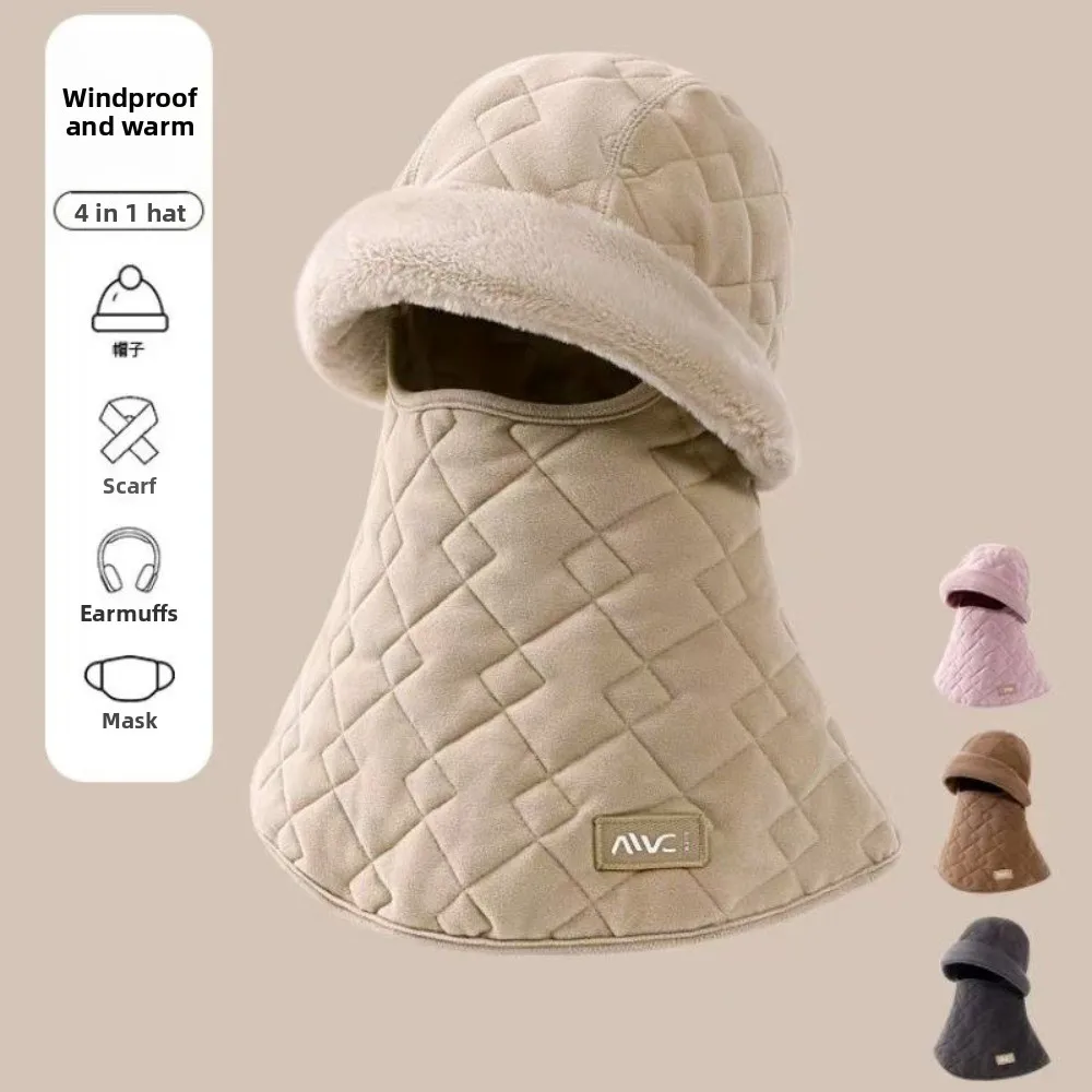 

Новый теплый шарф-маска, интегрированная шапка, холодостойкая ветрозащитная кепка-шлем, дышащий пуловер 3-в-1, кепка для спорта на открытом воздухе