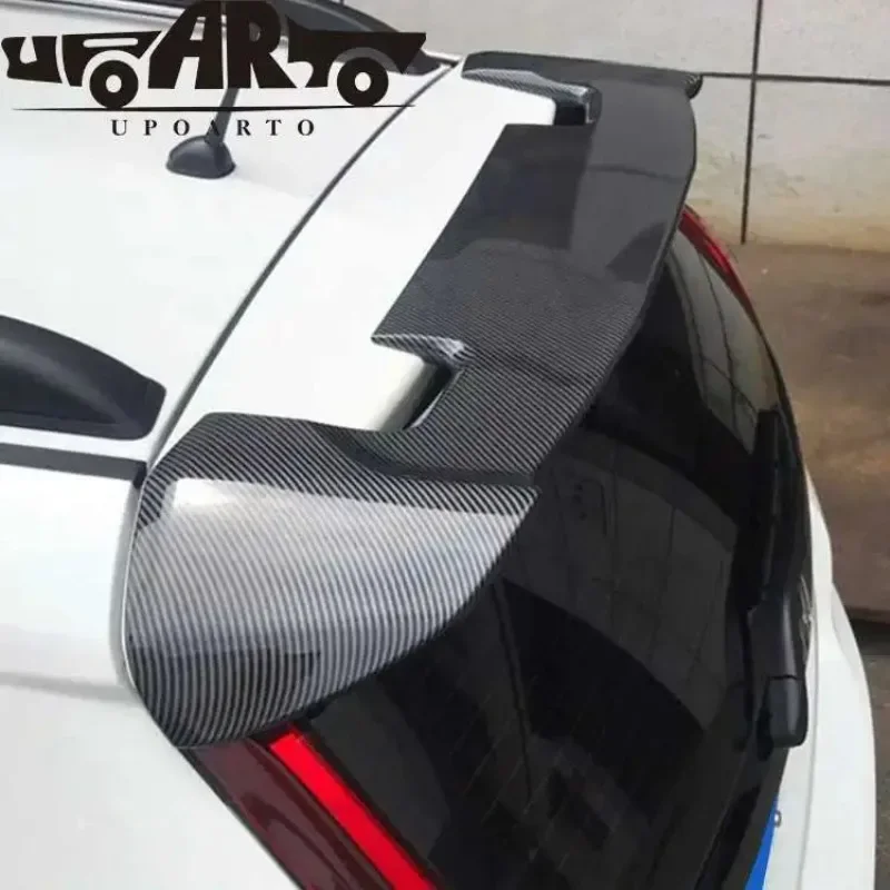 Zestaw karoserii Fabryczny tylny spojler hamulcowy LED w stylu RS JS Wing do Honda Fit Jazz GK5 GK 2014 2015 2016 2017 2018 2019