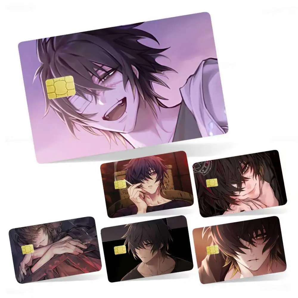 

Towa S-Slow D-Damages 4pcs 1Set Film Skin for Debit Credit Bank Visa Card Decal Cover