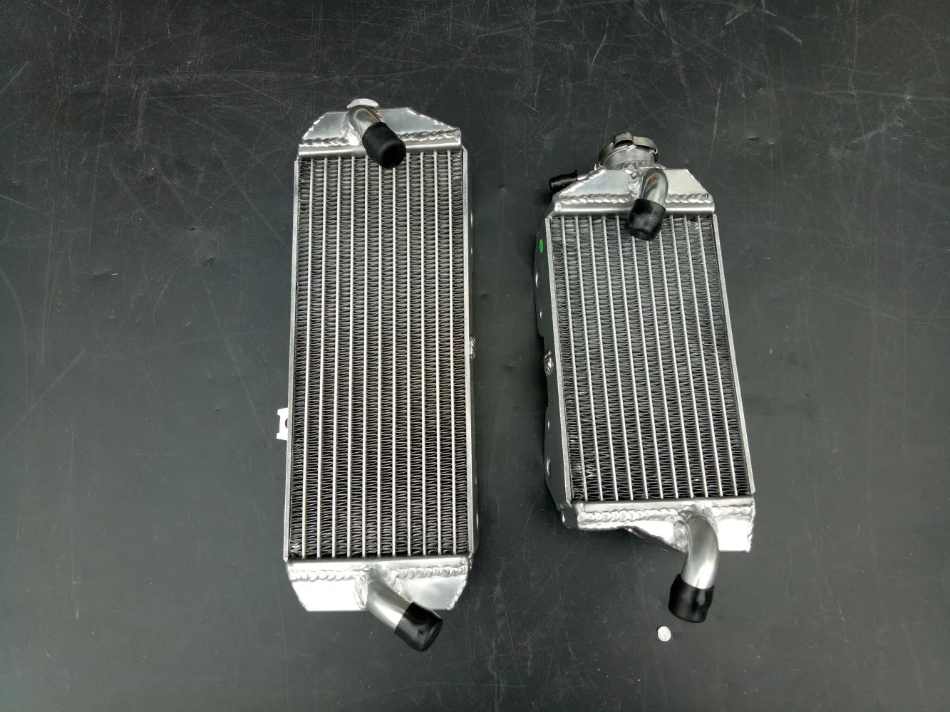 

For 2016-2018 Kawasaki KX450F KX 450 F Aluminum Radiator Cooler Cooling Coolant 2016 2017 2018