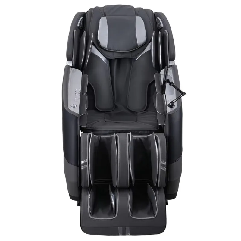 Airo Large Electric Luxury Heating Shiatsu Kneading Zero Gravity Vibrating 4d Full Body Massage Chair with Foot Roller for Home
