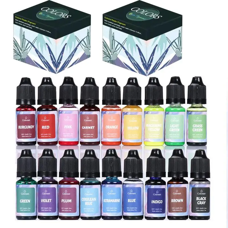 Kaars Kleurstof Kit Vloeibare Kleurstof Pigment Set DIY Kaarsen Maken Benodigdheden Aromatherapie Zeep Soja Wax Kleurstof Kaars Schimmel Kleuring
