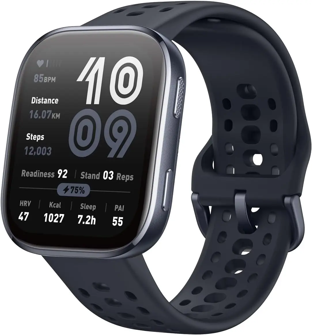 

Renewed Smart Watch: 14-Day Battery, 1.97" AMOLED, GPS, Bluetooth Call, Health Tracker, 140+ Modes