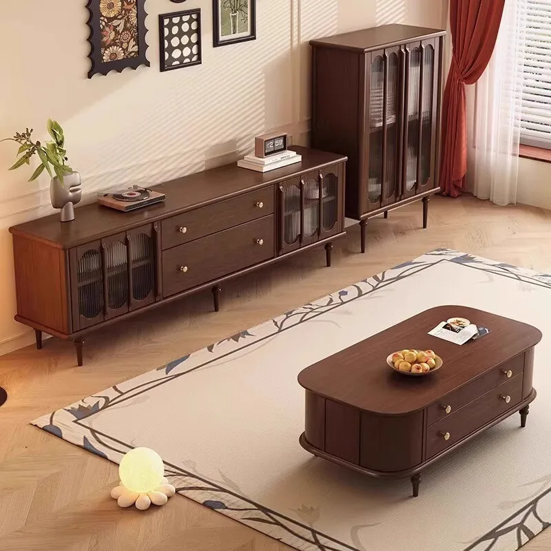 Mobile TV da pavimento medievale personalizzabile