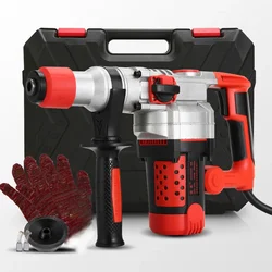 Multifunction Industry Impact Drill 220V Electric Hammer Pick Professional Hand Held Dual Purpose Concrete Industrial Grade Tool