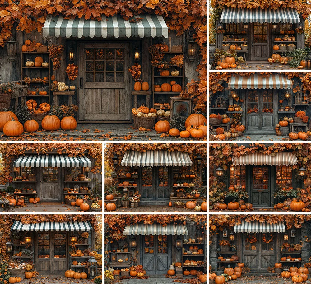 Mehofond التصوير خلفية الخريف الخريف الحصاد أوراق القيقب اليقطين متجر الاطفال عيد ميلاد صورة ديكور خلفية استوديو الصور