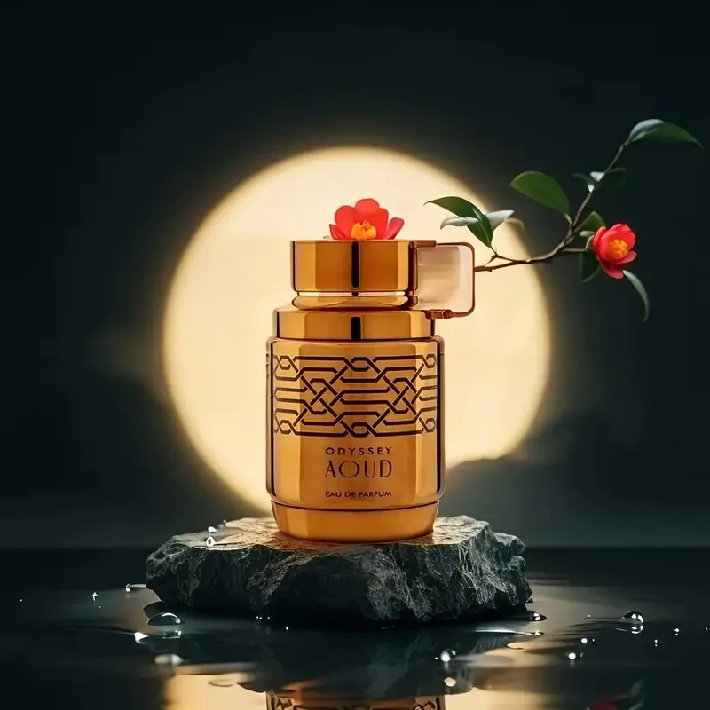 Armaf Odyssey Aoud Eau de Parfum Spray 100 مل عطور عربية أصلية عالية الجودة تدوم طويلاً عطر خشبي حار هدية كولونيا للرجال #3