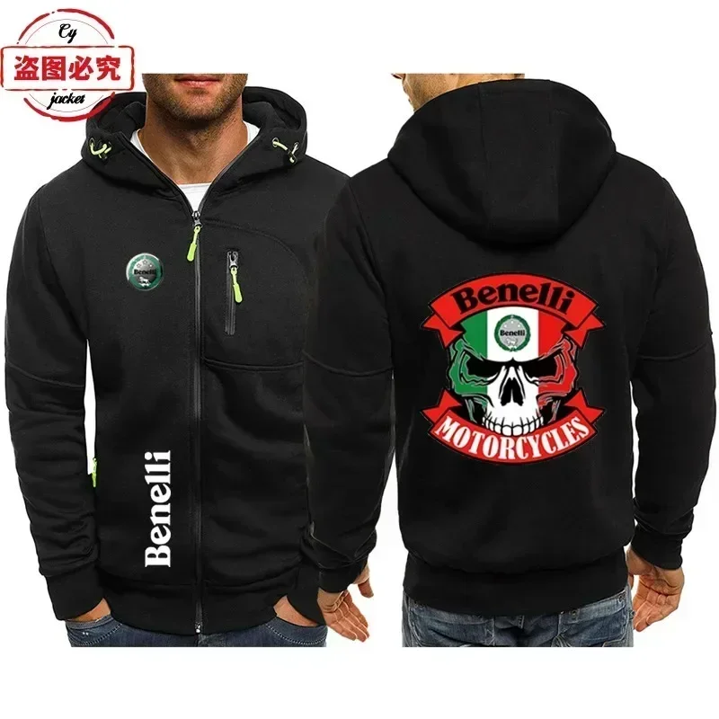 

Куртка с принтом логотипа мотоциклетной команды Benelli, гоночный костюм, свободный мужской свитер, повседневный свитер с капюшоном, рабочая одежда команды Benelli