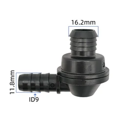 ID9 one-way valve non-return valve one way valve car accessories high quality air pump vacuum check valve for BMW 1pc