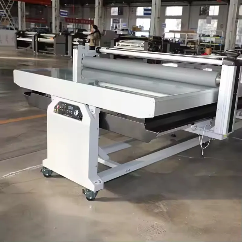 Smart Table LF1736-B4 Large Format 5x10ft Flatbed Laminator With Warm Lamination For Film Plastic Packaging Semi-Automatic