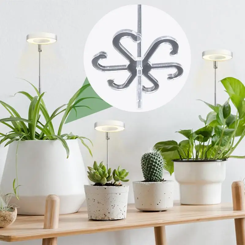Acrylic Clear Stem Support Plant Climbers 5Pcs Vine Support Clips For Climbing Plants To Grow Upright And Make Healthier