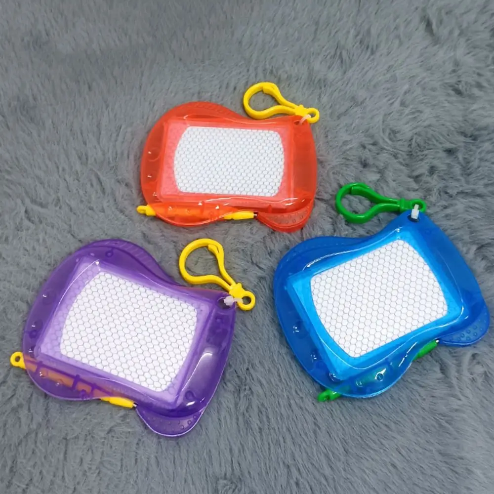 Tragbares löschbares Mini-Zeichenbrett für Geburtstagsfeier, Mädchen-Schlüsselanhänger, Schreibtafel, Spielzeug, Gekritzel, wiederverwendbarer Gekritzel-Schreibblock