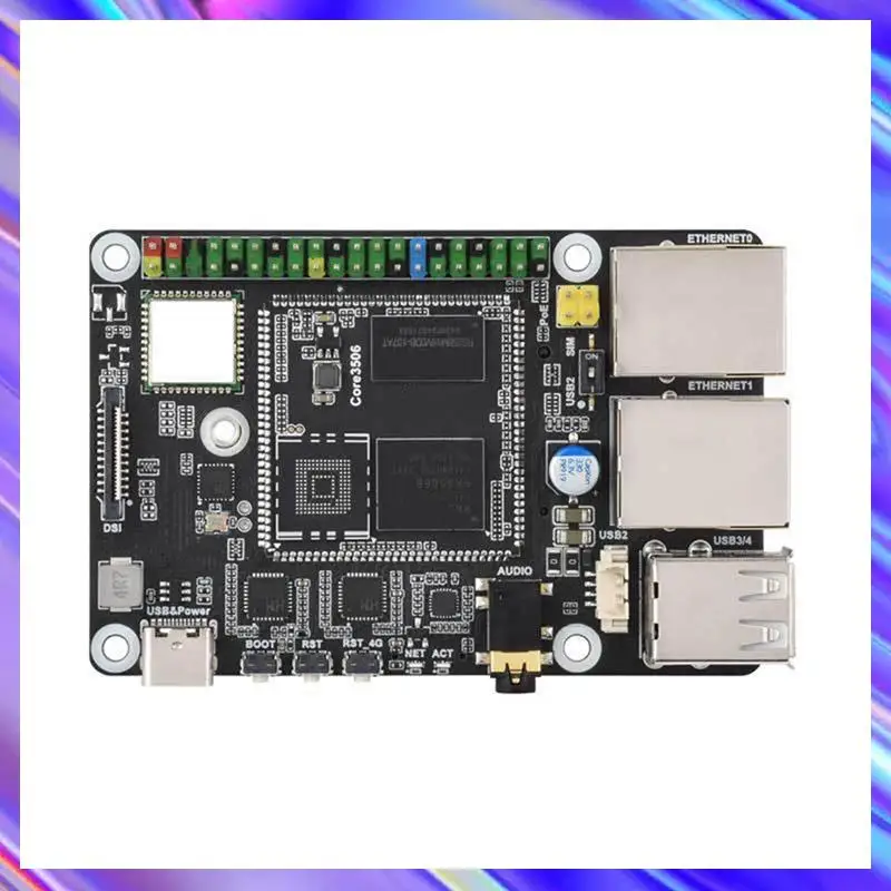 

A24U для Luckfox Lyra Pi Linux Micro Dev Board с тремя ядрами ARM Cortex-A7 Cortex-M0, поддержка дисплея MIPI/DSI