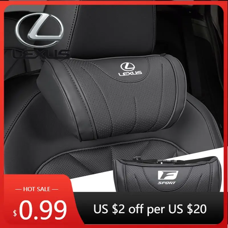 

Interior Stickers Lexus Car Neck Support Pillow Pad Auto Seat Headrest Accessories For F SPORT GS GX IS LS LX CT LC LBX NX RX 35